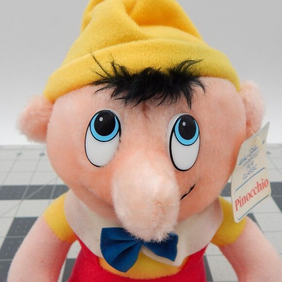 Pinocchio Walt Disney Animated Film Class Soft Plush 8 Inch Stuffed Toy W Tag - Picture 5 of 13